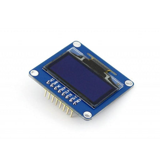 SH1106 1.3 inch 128x64p OLED SPI and I2C Interfaces Straight Vertical Pi Header