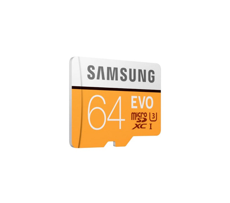 Samsung 64 GB Micro SD-minneskort SDHC C10 UHS-1 (upp till 95 MB / s - EVO SDXC 4K)